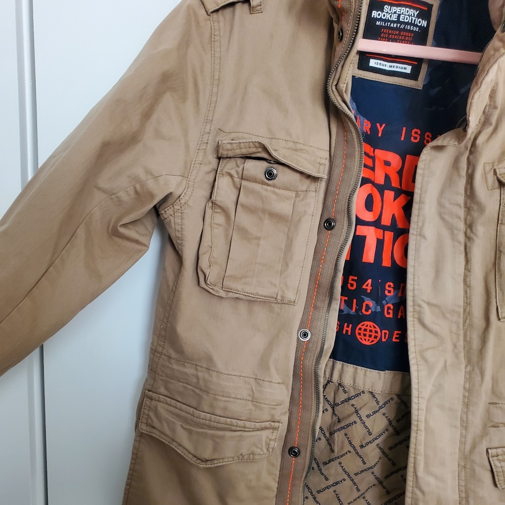 Super Dry Utility Jacket Size Medium - image 3